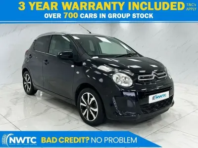 Używany Citroën C1 72 KM (52 kW) 2018 Czarny Hatchback