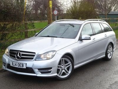 Silver Used 2014 Mercedes C250 Sport Edition Estate | £8,995 (Good price)