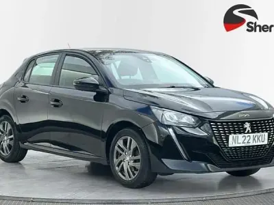 Używany Peugeot 208 Active Premium 75 KM (55 kW) 2022 Czarny Hatchback