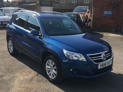Used VW Tiguan SE 140 HP (102 kW) 2008 Blue SUV