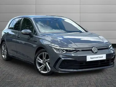 Used VW Golf VIII R-line 130 HP (95 kW) 2021 Grey Hatchback