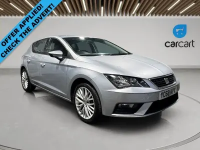 Used Seat Leon SE Dynamic 115 HP (84 kW) 2018 Silver Hatchback