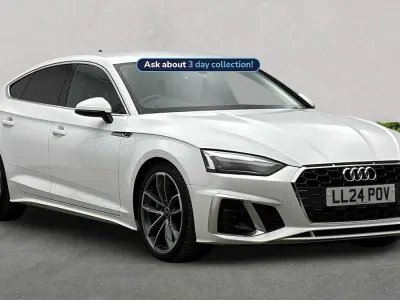 Used Audi A5 Sportback S-Line 204 HP (150 kW) 2024 White Hatchback