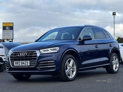 Used Audi Q5 S-Line 190 HP (139 kW) 2020 Blue SUV