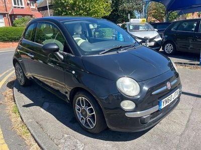Usado Fiat 500 Lounge 69 HP (50 kW) 2010 Preto Citadino