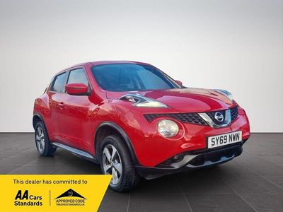Used Nissan Juke Acenta 112 HP (82 kW) 2019 Red SUV