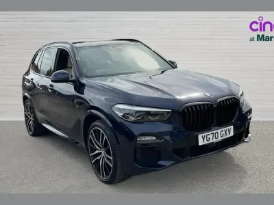Used BMW X5 M Sport 340 HP (250 kW) 2020 Blue SUV