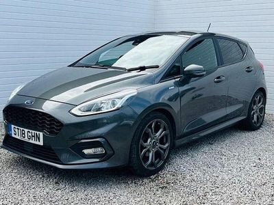 Used Ford Fiesta ST-Line 100 HP (73 kW) 2018 Grey Hatchback