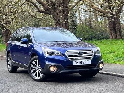 Used Subaru Outback Premium 2018 Blue Estate