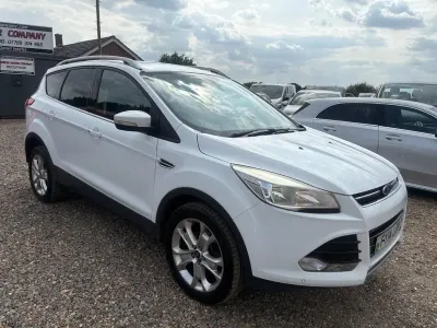 Used Ford Kuga Titanium 163 HP (119 kW) 2014 White SUV