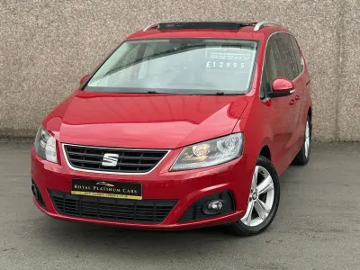 Used Seat Alhambra XCELLENCE 150 HP (110 kW) 2018 Red MPV