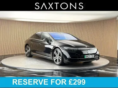 Used Mercedes EQS450+ Exclusive Luxury 244 kW (333 HP) 2023 Black Sedan