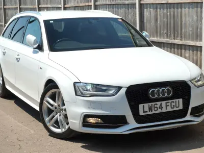Used Audi A4 S-Line 211 HP (155 kW) 2026 White Estate
