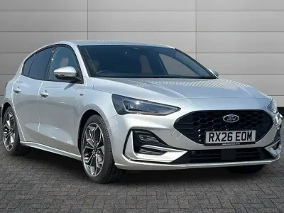 New Ford Focus ST-Line X 123 HP (90 kW) 2026 Moondust silver Hatchback