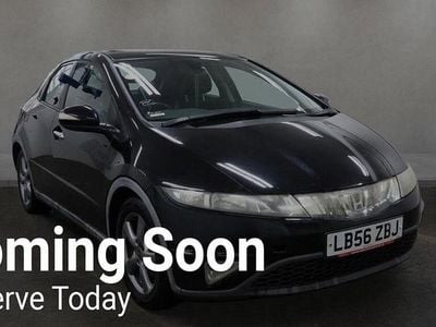 Black Used 2007 Honda Civic ES Hatchback | £1,495 (Fair price)