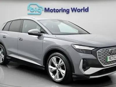 Used Audi Q4 e-tron S-Line 125 kW (170 HP) 2021 Grey SUV