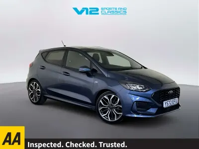 Used Ford Fiesta ST-Line X 125 HP (91 kW) 2023 Blue Hatchback