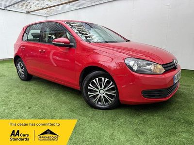Used VW Golf VI S 105 HP (77 kW) 2010 Red Hatchback