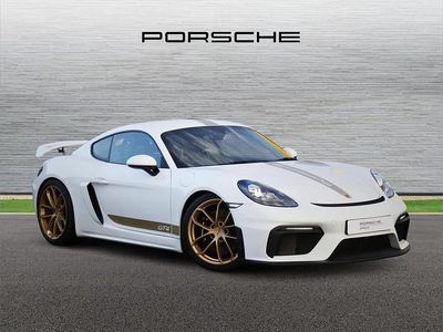 Used Porsche Cayman GT4 414 HP (304 kW) 2021 White Coupe
