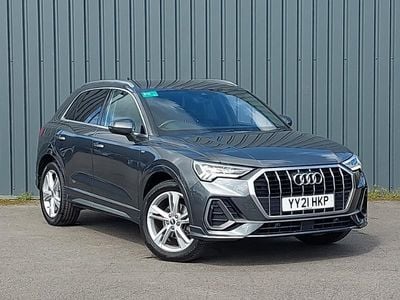 Begagnad Audi Q3 S-Line 150 HK (110 kW) 2021 Grå SUV