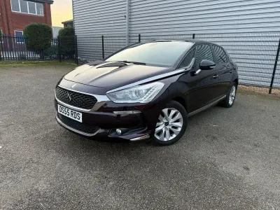 Used DS Automobiles DS5 Elegance 120 HP (88 kW) 2017 Mauve/purple Hatchback