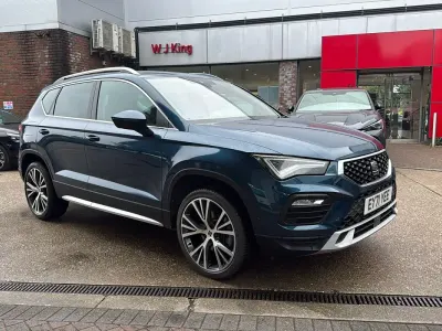 Used Seat Ateca Xperience Lux 150 HP (110 kW) 2021 Blue SUV