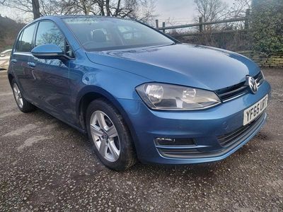 Used VW Golf VII Match 2015 Blue Hatchback