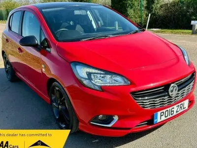 Used Vauxhall Corsa Edition 2016 Red Hatchback