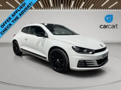 Used VW Scirocco Black Edition 184 HP (135 kW) 2017 White Coupe