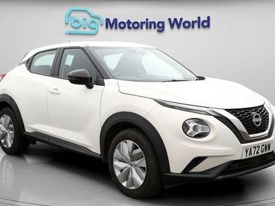 Used Nissan Juke Acenta 114 HP (83 kW) 2023 White SUV
