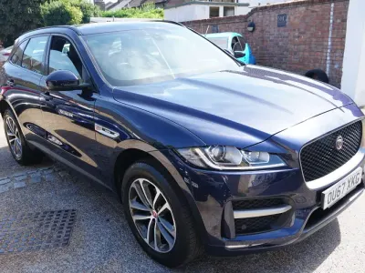 Used Jaguar F-Pace R-Sport 180 HP (132 kW) 2017 Blue SUV