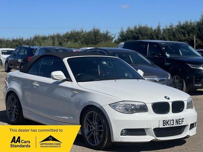 Used BMW 120 Cabriolet M Sport 177 HP (130 kW) 2013 White Cabriolet