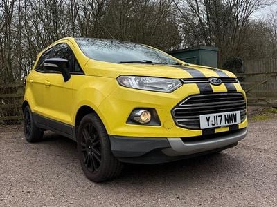 Used Ford Ecosport Titanium S 140 HP (102 kW) 2017 Yellow SUV