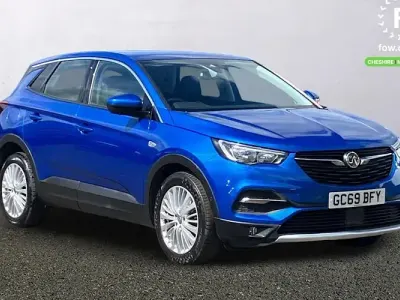 Used Vauxhall Grandland X 131 HP (96 kW) 2019 Blue SUV