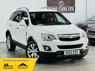 Used Vauxhall Antara 184 HP (135 kW) 2013 White SUV