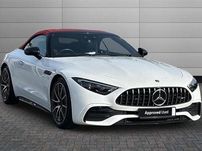 Used Mercedes SL43 AMG Premium 381 HP (280 kW) 2023 White Cabriolet