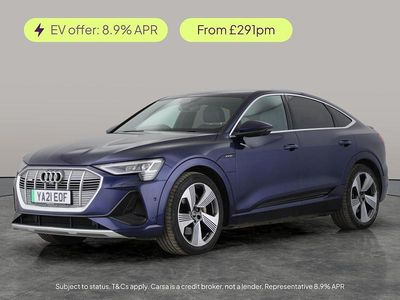 Used Audi e-tron S-Line 230 kW (313 HP) 2021 Blue SUV