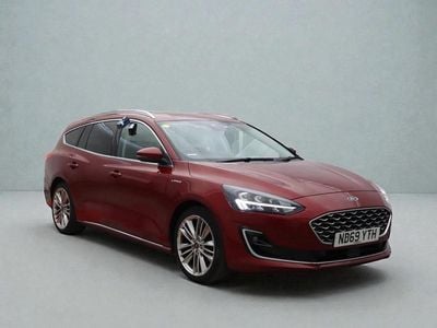 Used Ford Focus Vignale 120 HP (88 kW) 2020 Red Estate