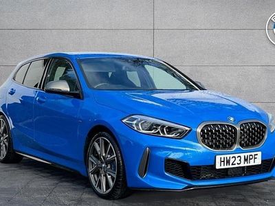 Used BMW M135 Shadowline 306 HP (225 kW) 2023 Blue Hatchback