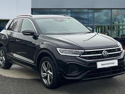 Used VW T-Roc R-line 150 HP (110 kW) 2022 Deep black pearl SUV