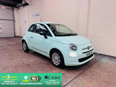 Used Fiat 500 Pop 69 HP (50 kW) 2016 Green Hatchback