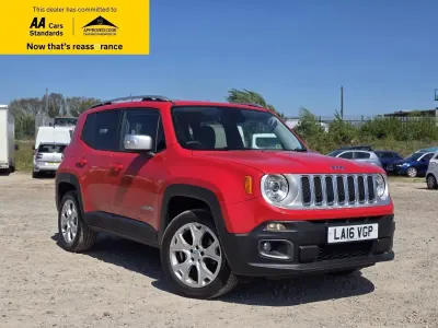 Usado Jeep Renegade Limited 140 HP (102 kW) 2016 Vermelho SUV