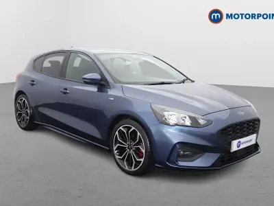 Used Ford Focus ST-Line X 125 HP (91 kW) 2019 Blue Hatchback