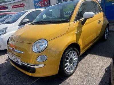 Used Fiat 500C Lounge 69 HP (50 kW) 2013 Yellow Cabriolet