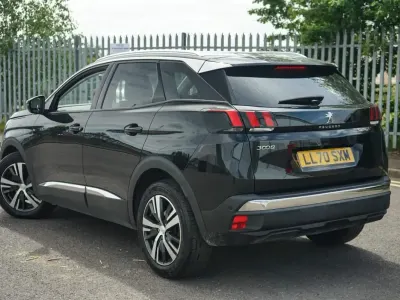 Used Peugeot 3008 Allure 129 HP (94 kW) 2020 Black SUV