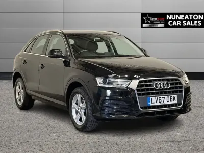 Usado Audi Q3 Sport 150 CV (110 kW) 2017 Negro SUV
