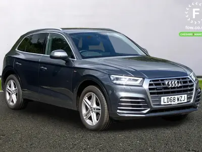Begagnad Audi Q5 S-Line 2018 Grå SUV