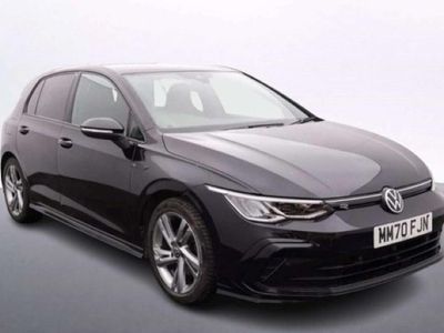 Used VW Golf VIII R-line 150 HP (110 kW) 2020 Black Hatchback