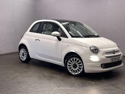 Used Fiat 500 Lounge 70 HP (51 kW) 2020 White Hatchback
