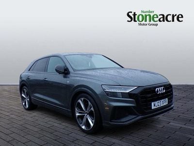 Used Audi Q8 Black Edition 340 HP (250 kW) 2023 Grey SUV